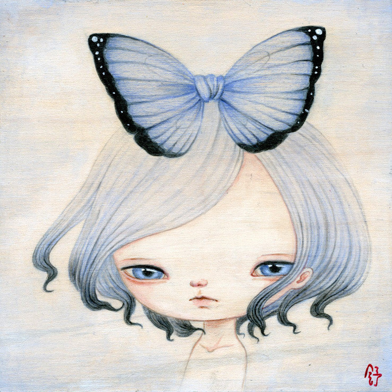"Present Girl" by artist YiShu Wang
