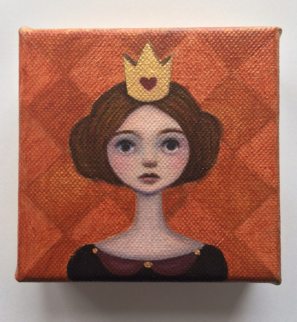 QUEEN OF HEARTS by artist Joan Charles