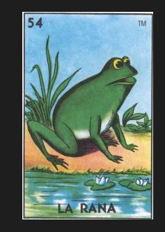 La rana #54 (The Frog) by artist Joshua Coffy