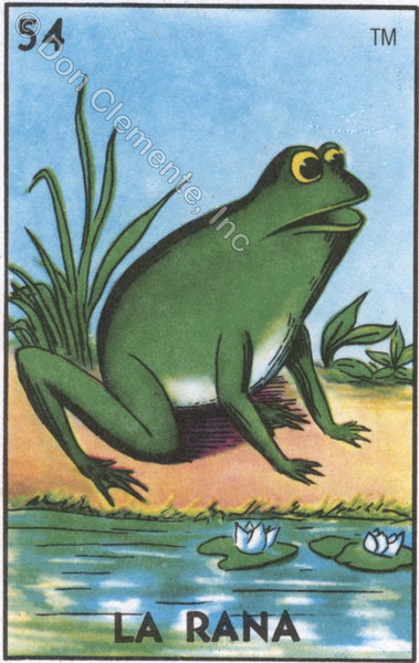 LA RANA (The Frog) #54 by artist Julie B