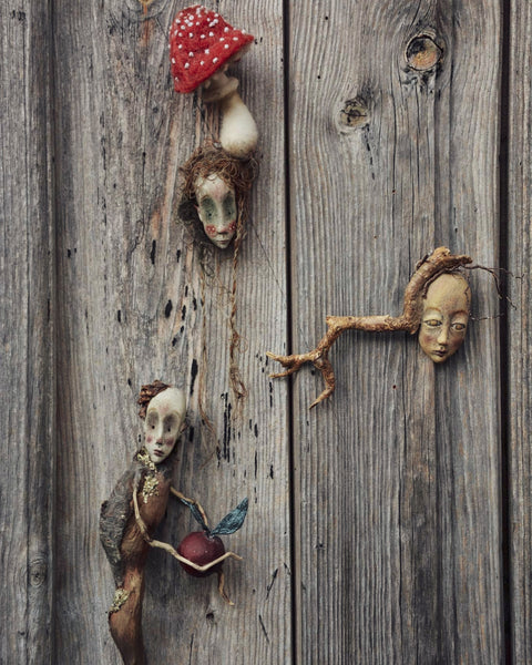 AMANITA by artist Gioconda Pieracci (Pupillae Art Dolls)