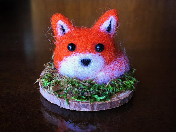 WEE FOX RED #1 by artist Francesca Rizzato