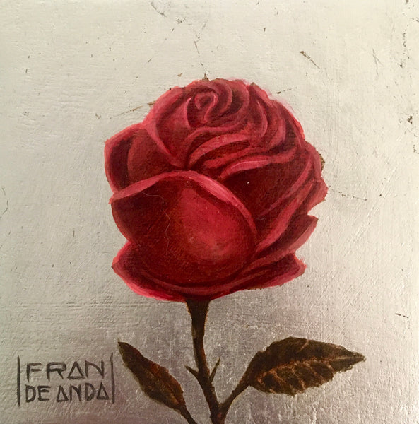 THE ROSE by artist Fran De Anda