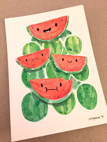 #28 LA SANDIA / Sandia Afternoon (The Watermelon) by artist Vera Paras
