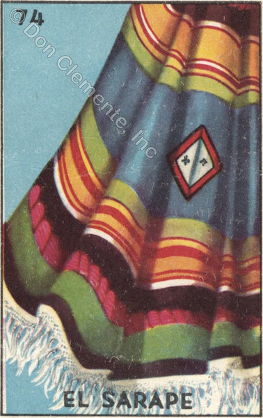 74 EL SARAPE (The Blanket-like Shawl) by artist Milka LoLo