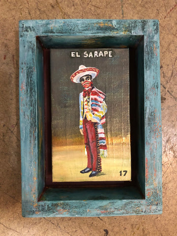 EL SARAPE (The Blanket-like Shawl) #74 by artist Andrea Bogdan