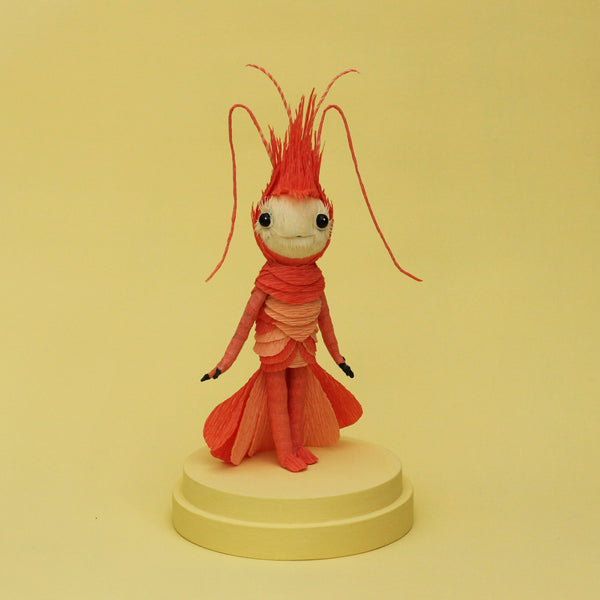 30 EL CAMARON (The Shrimp) / Pretty in Pink by artist Alexandra Lukaschewitz