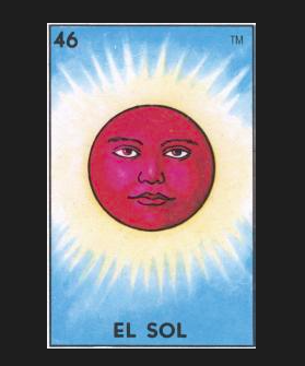 #46 EL SOL (The Sun) by artist Ruth Barrera
