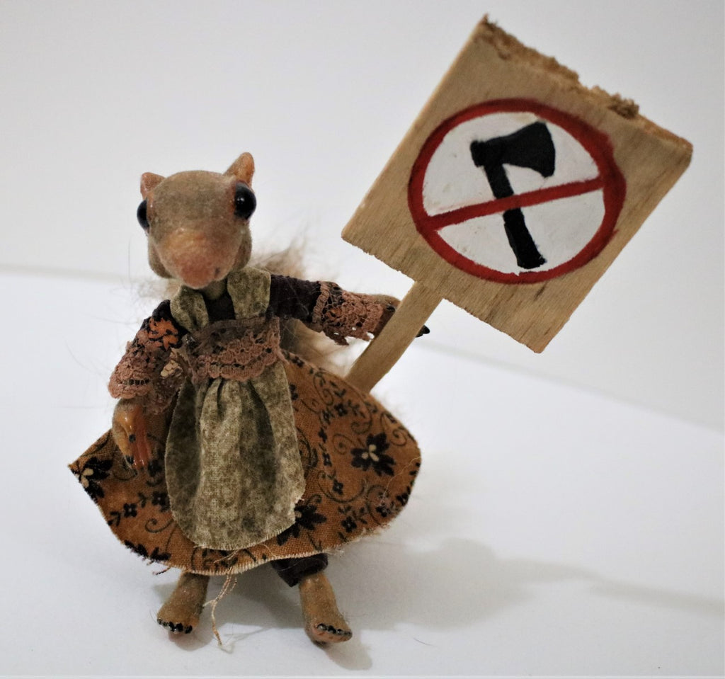PROTESTING SQUIRREL 2 by Melissa Panth