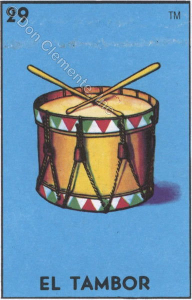 EL TAMBOR (The Drum) #29 / She Bangs the Drum by artist Emma Mount