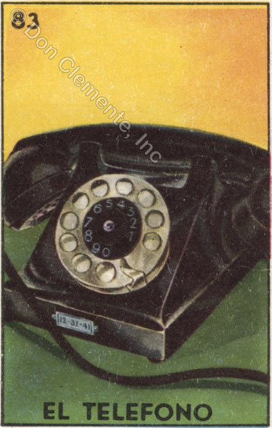 EL TELEFONO (The Telephone) #83 by artist Raul Pizarro