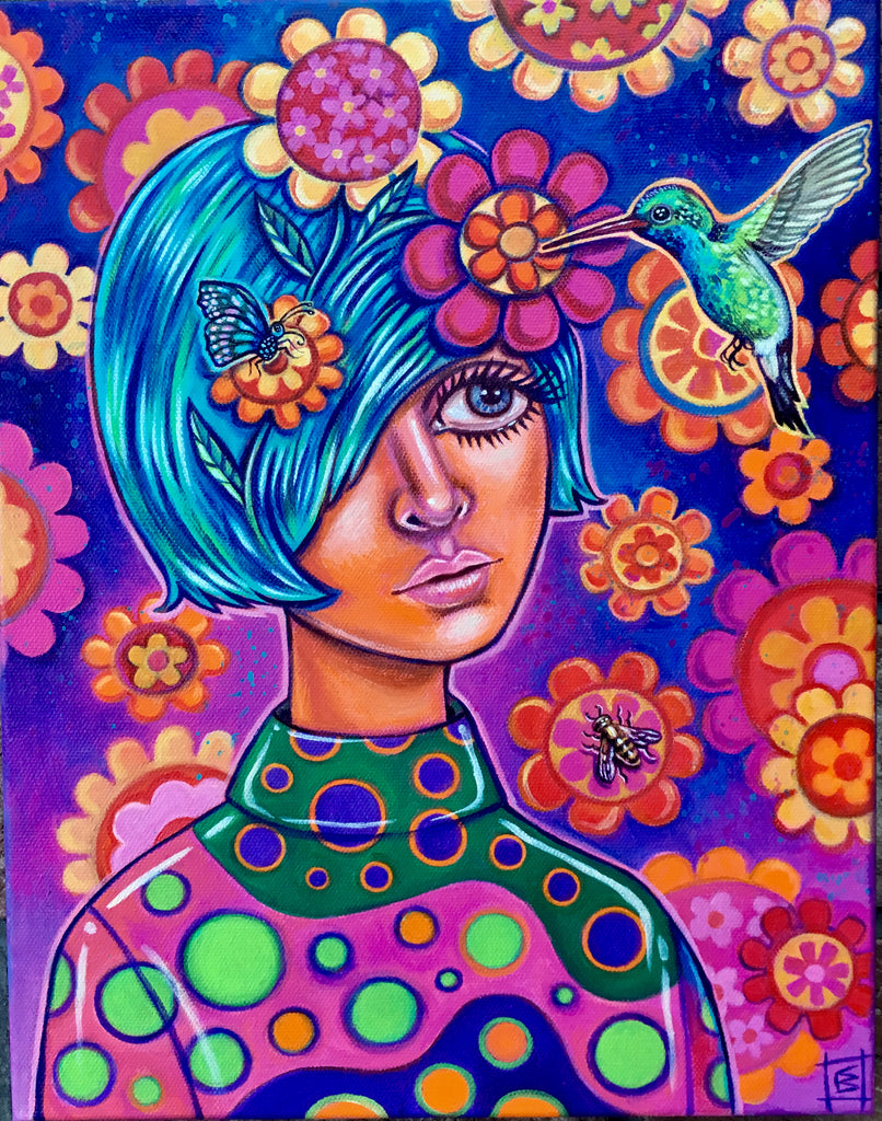 THE SWEETEST NECTAR by artist Christine Benjamin