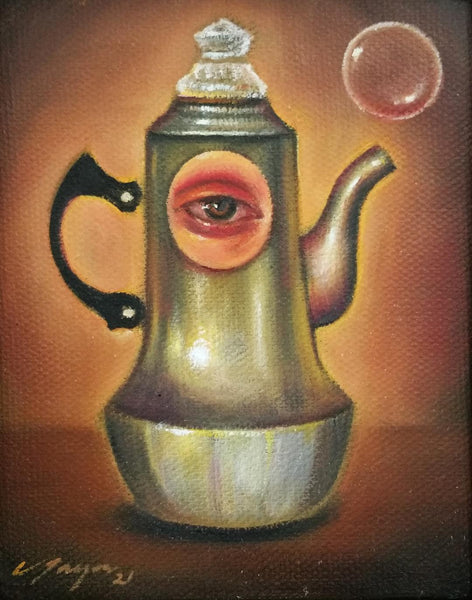 89 LA CAFETERA (The Coffee Pot) by Veronica Jaeger