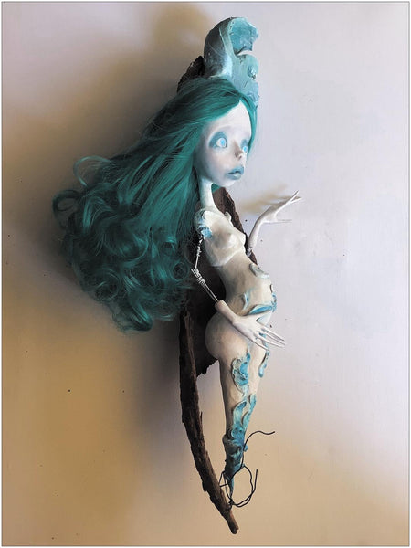 BLUE UNDERWORLD by artist Sophia Paraskevopoulou