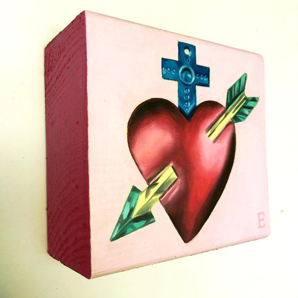 SACRED HEART 4 by artist Emma Mount