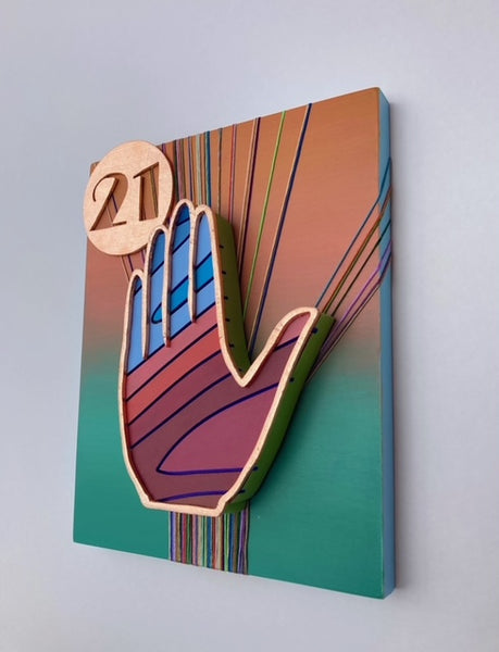 21 LA MANO (The Hand) by artist Sarah Polzin