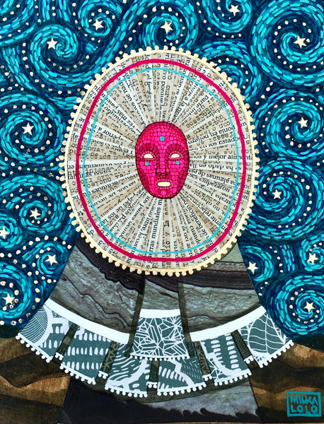 La Vigía o el Trance Estelar (The Lookout or Stellar Trance) by artist Milka LoLo