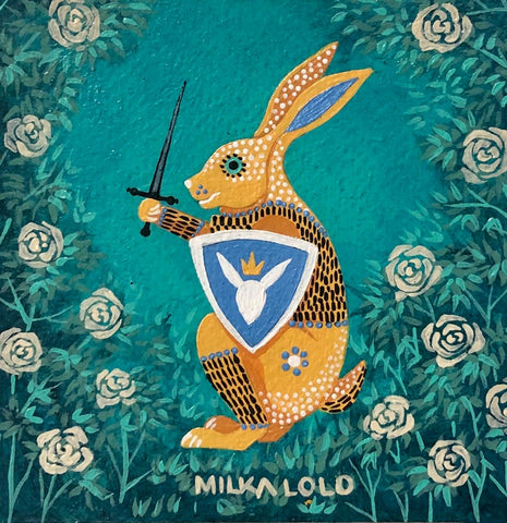 THE WARRIOR by artist Milka LoLo