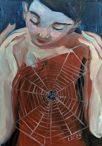 Web by artist Lacey Bryant