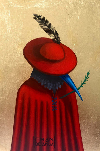 THE MAGICIAN OF THE WHEAT FIELDS by artist Fran De Anda