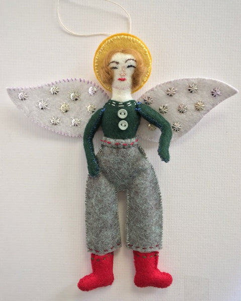 WINTER ANGEL by artist Ulla Anobile