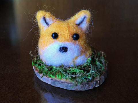 WEE YELLOW FOX by artist Francesca Rizzato