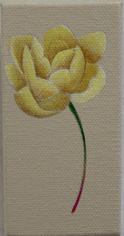 La Rosa de Castilla Yellow by artist Janet Olenik